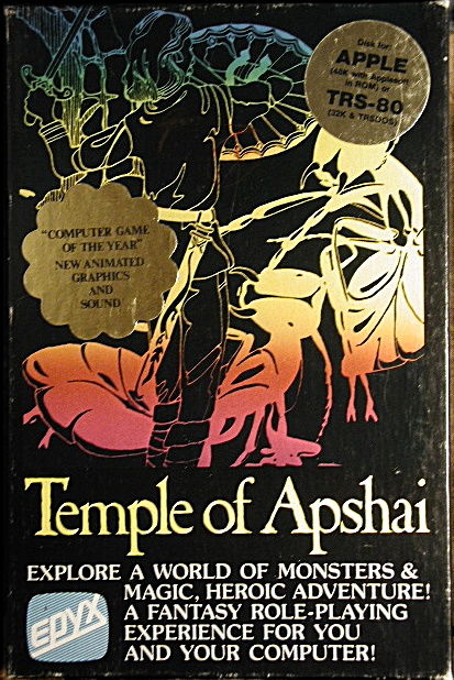Temple of Apshai - box art
