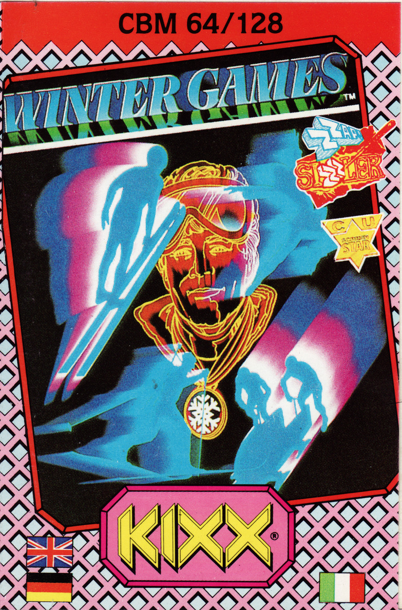 Winter Games Amiga cover art