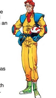 Dr. Stewart — official character art from the F-Zero SNES manual, 1990