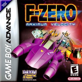 F-Zero Maximum Velocity GBA box art