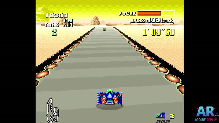 F-Zero SNES Silence circuit race