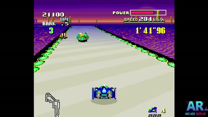 F-Zero SNES late-game Master class racing