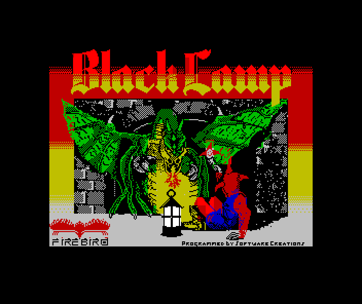 Black Lamp - gameplay (Firebird, ZX Spectrum, 1988)
