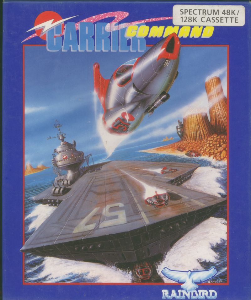 Carrier Command - ZX Spectrum box art