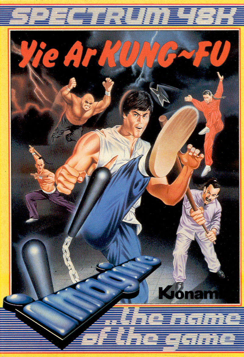 Yie Ar Kung-Fu - box art