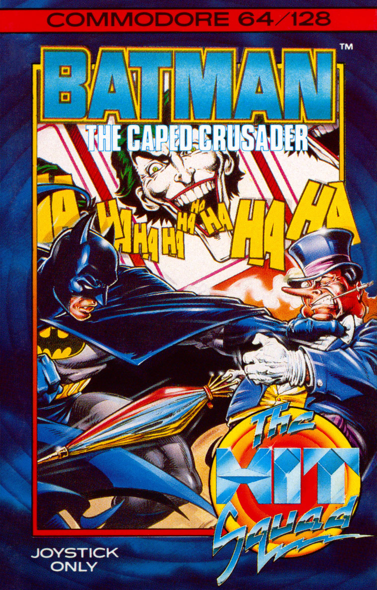 Batman: The Caped Crusader - Hit Squad budget re-release C64