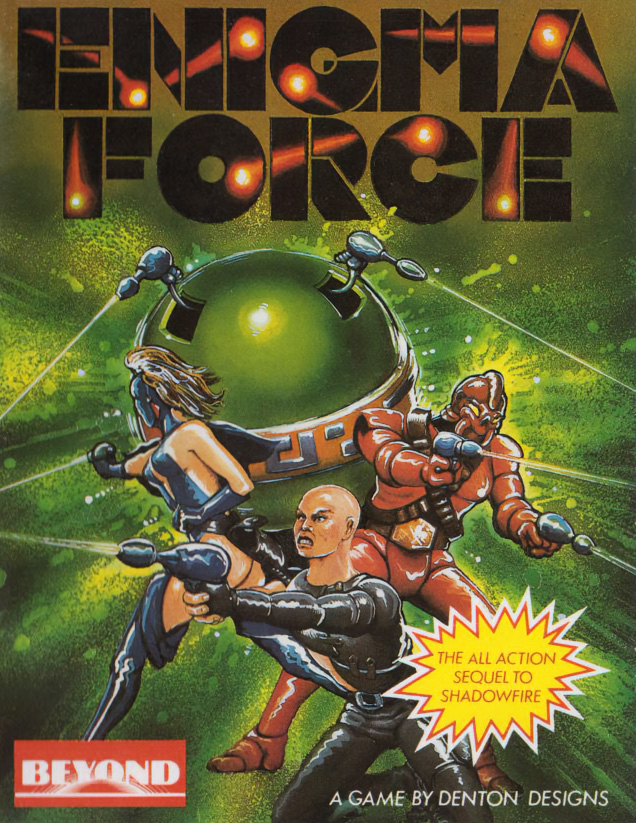 Enigma Force - alternate small case C64 release