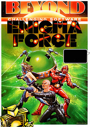 Enigma Force C64 box art