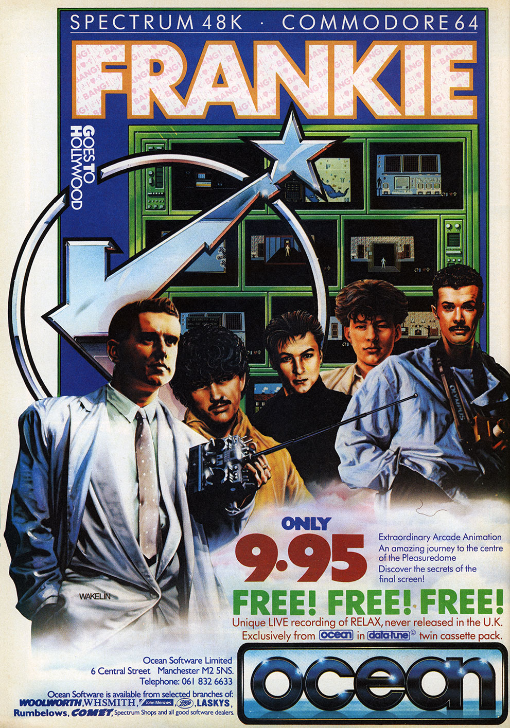 Frankie Goes to Hollywood - first magazine scan
