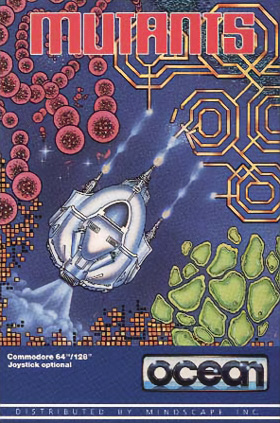 Mutants - alternate C64 box art release