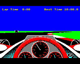 Revs BBC Micro Formula 3 racing simulation screenshot