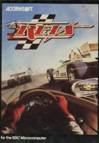 Revs box art - BBC Micro Formula 3 simulation