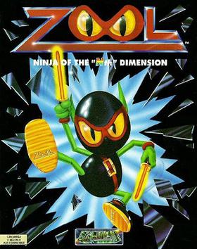 Zool: Ninja of the Nth Dimension - Amiga box art