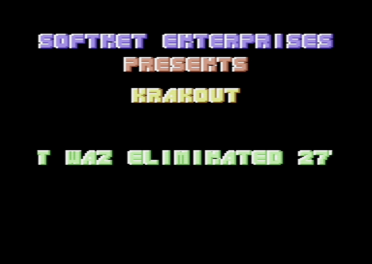 Krakout - box art