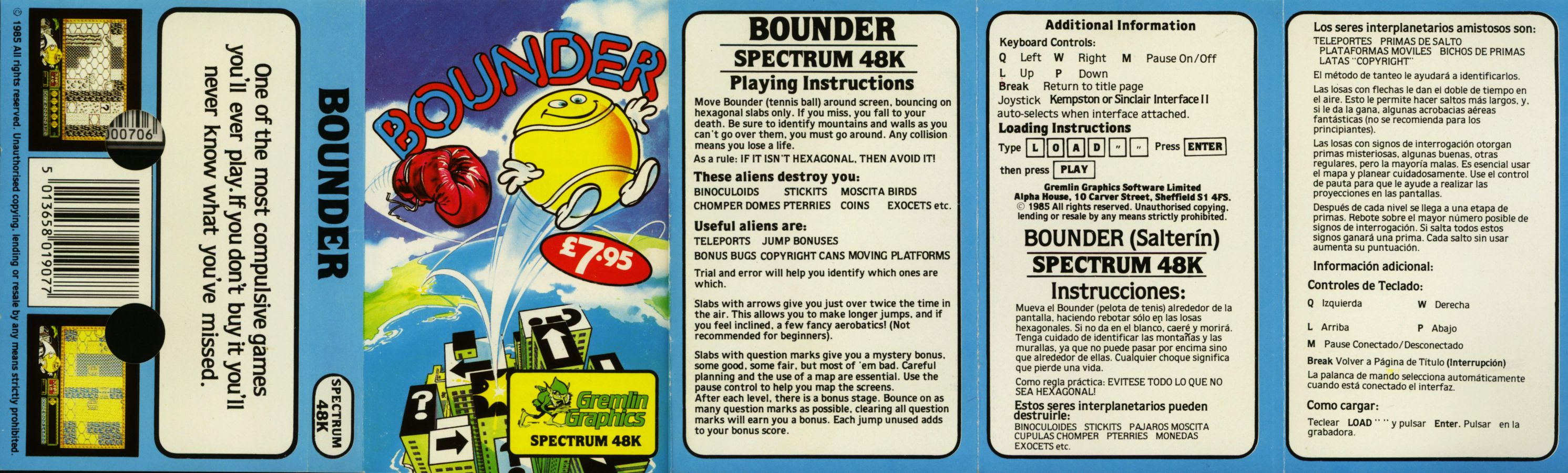 Bounder - box art
