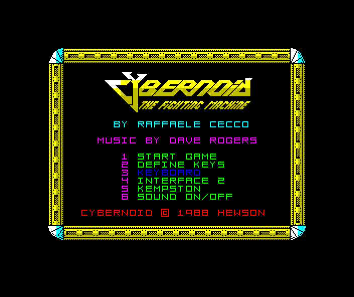 Cybernoid - ZX Spectrum screenshot