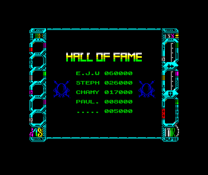 Eliminator - ZX Spectrum screenshot