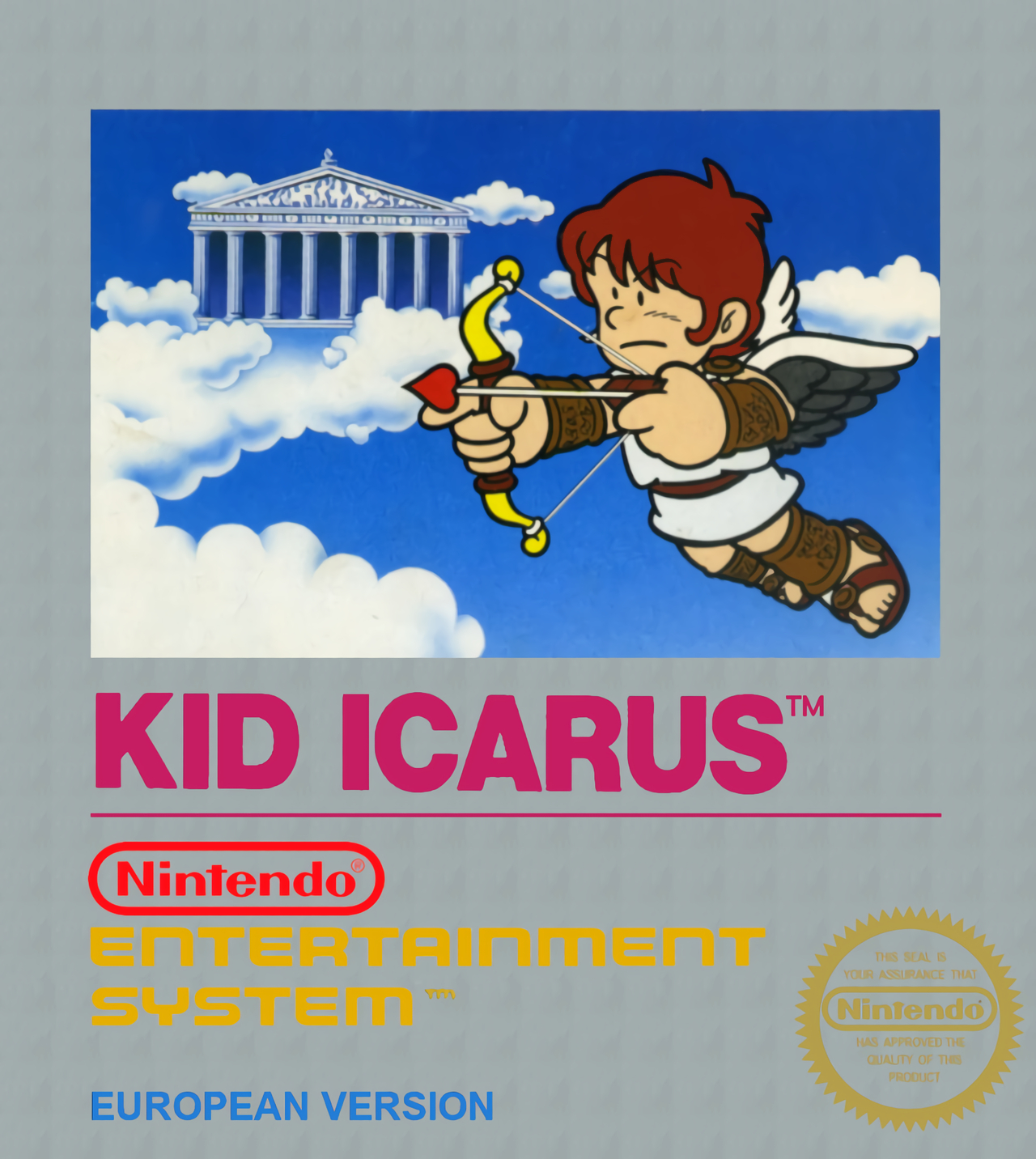 Kid Icarus NES box art