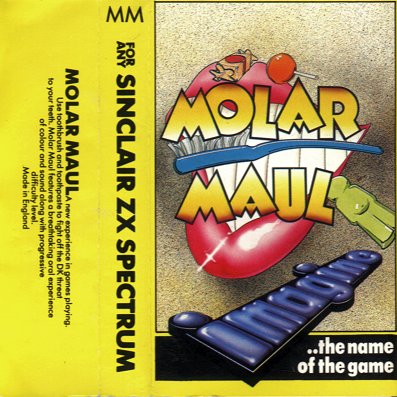 Molar Maul cassette inlay - Imagine Software 1983