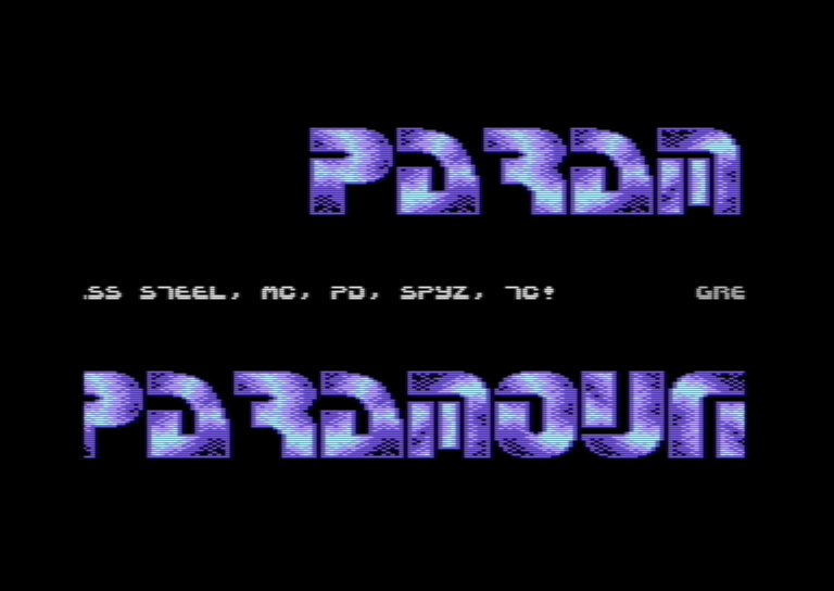 Castle Master Amiga - player facing one of the castle's supernatural ghost enemies in a stone passageway