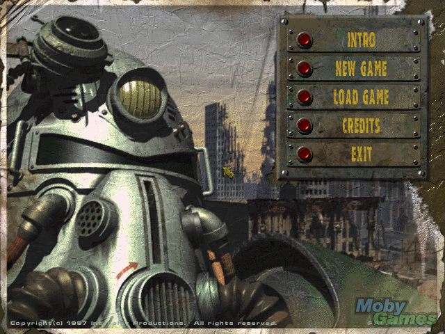 Fallout (1997) - the direct heir to Wasteland, showing the design lineage clearly