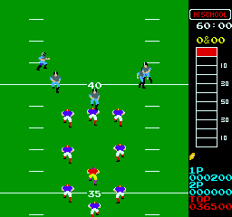 10-Yard Fight arcade screenshot