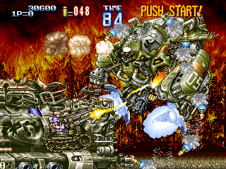Gunforce II arcade screenshot