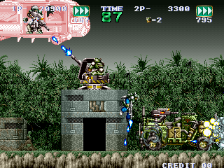 Gunforce arcade screenshot