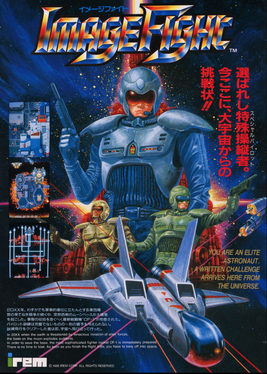 Image Fight arcade flyer