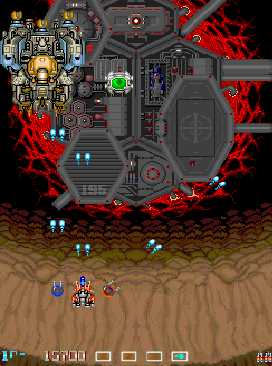 Image Fight arcade screenshot
