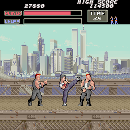 Vigilante arcade screenshot