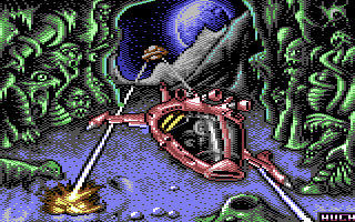 Cybernoid II in-game screenshot - C64