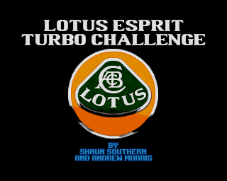 Lotus Esprit Turbo Challenge - Amiga gameplay screenshot