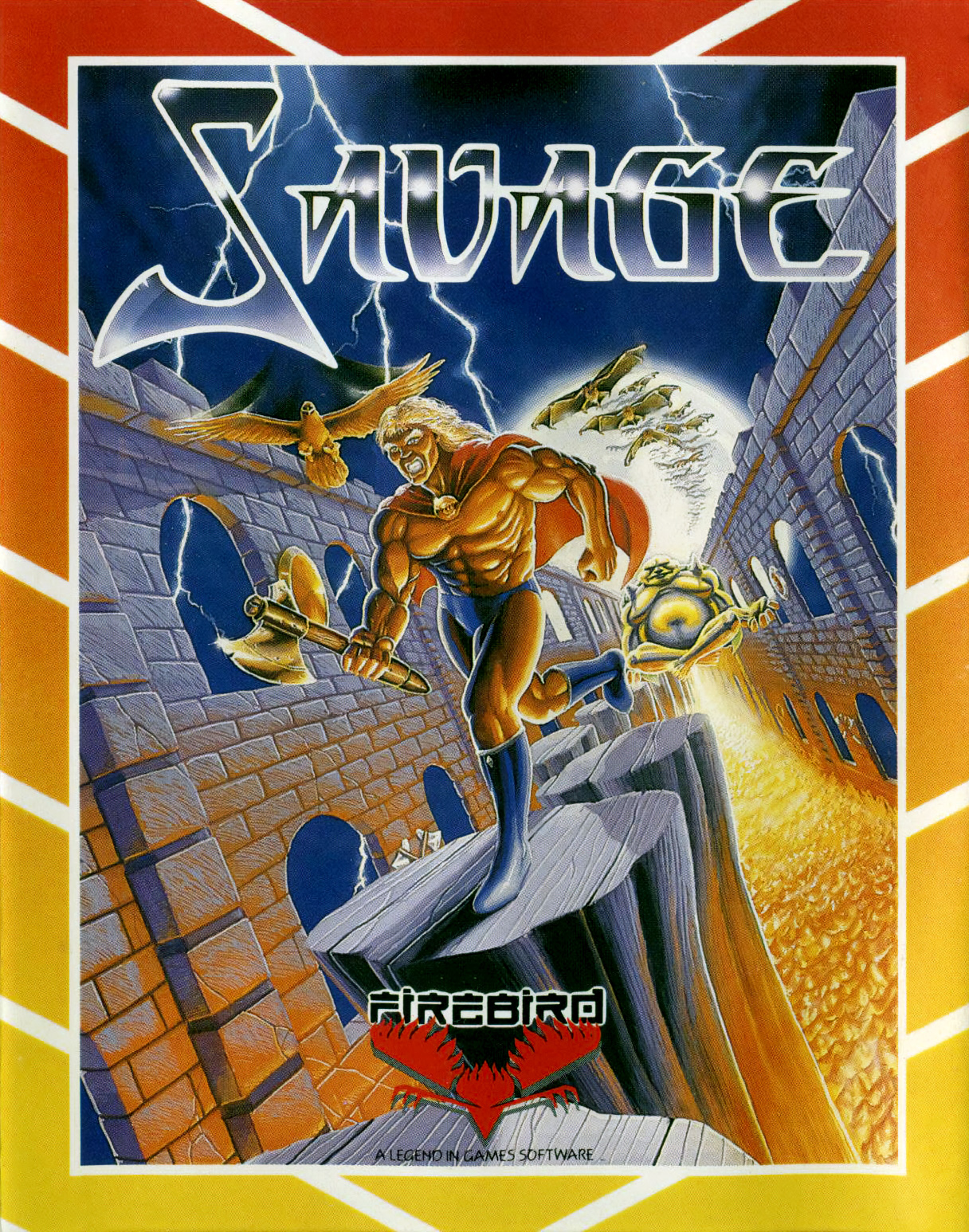 Savage - C64 box art
