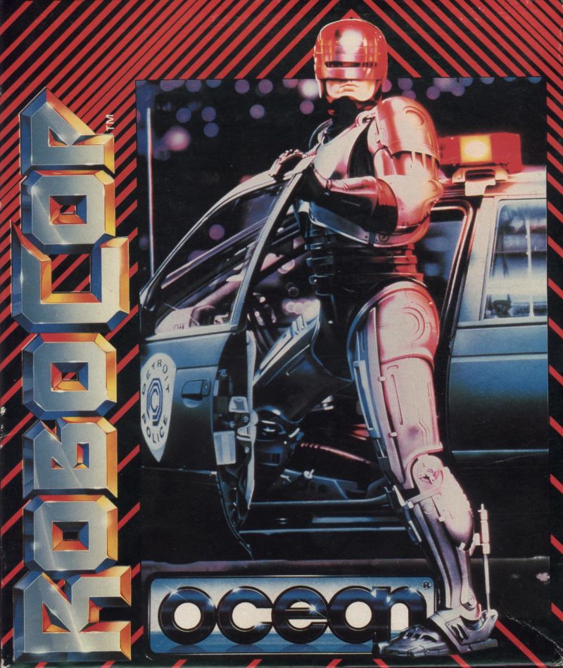 RoboCop (1988, ZX Spectrum) - cover art