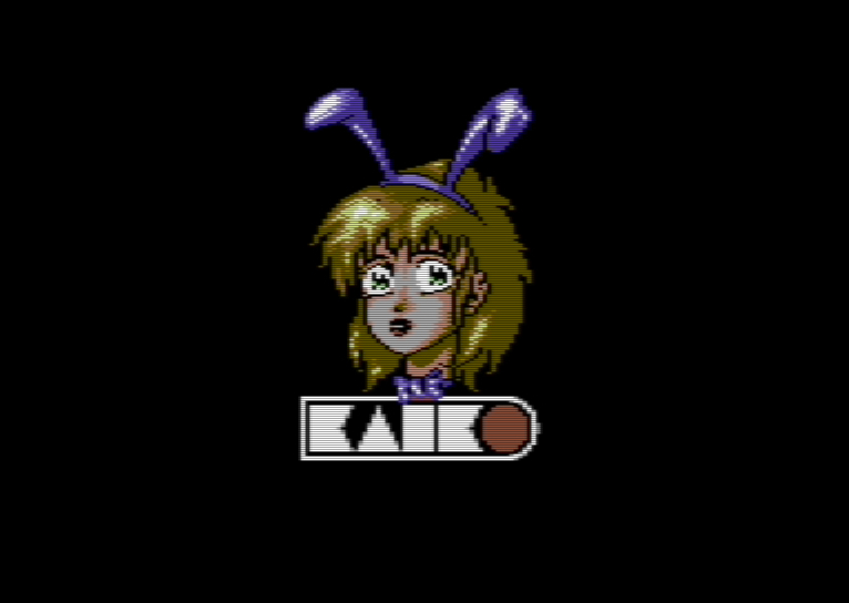 Gem'X (1991, Amiga) - in-game screenshot showing the character design and stage layout