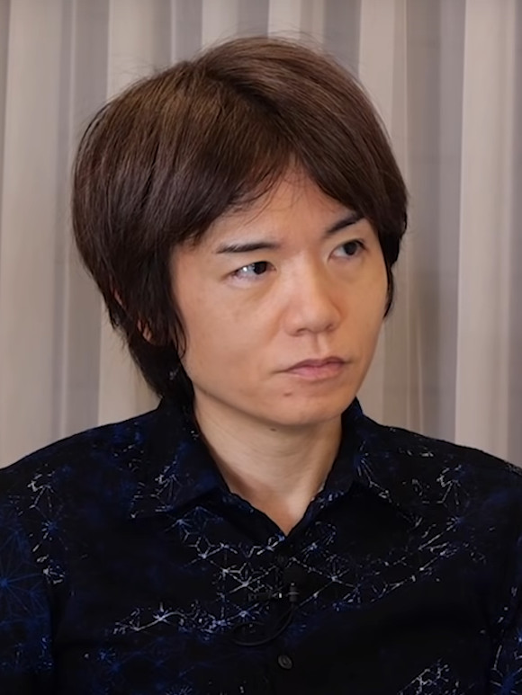 Masahiro Sakurai - creator of Kirby, photographed in 2021
