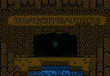 Dragon Quest - NES era title screen; the Overture plays from this moment