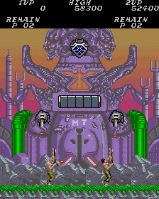 Contra arcade - representing Kyouhei Sada's co-composed work