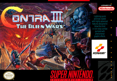 Contra III: The Alien Wars box art