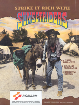 Sunset Riders box art