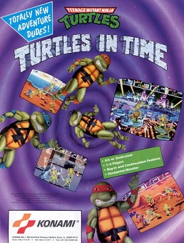 TMNT IV: Turtles in Time box art