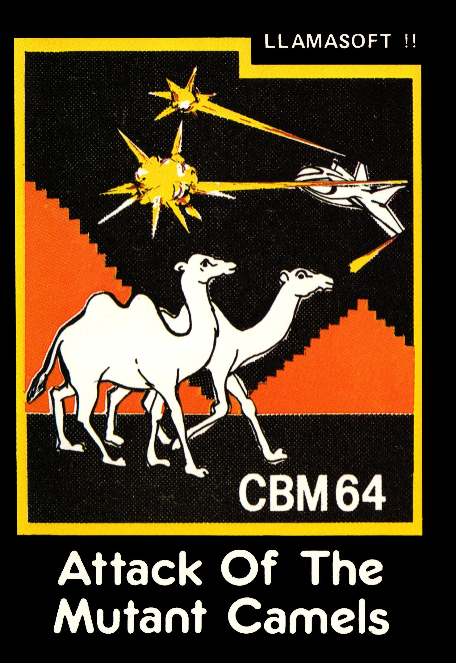 Attack of the Mutant Camels - box art