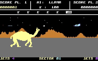 Attack of the Mutant Camels - gameplay screenshot