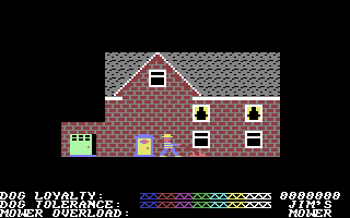 Hover Bovver - C64 gameplay