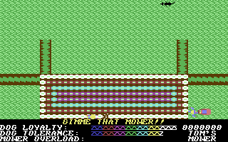 Hover Bovver - C64 gameplay