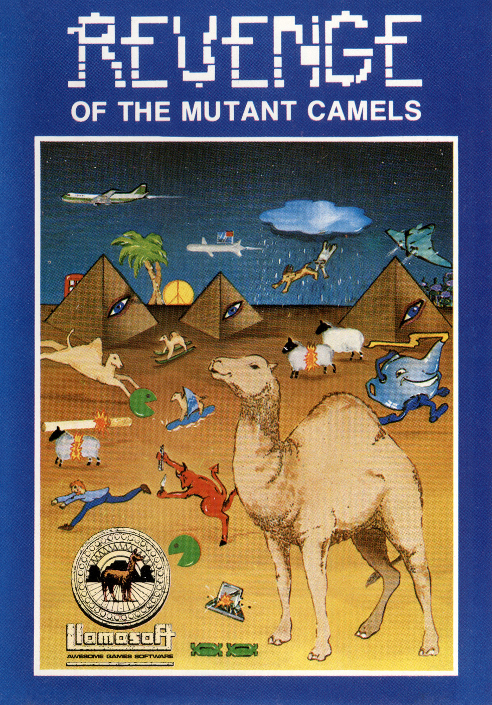 Revenge of the Mutant Camels - box art