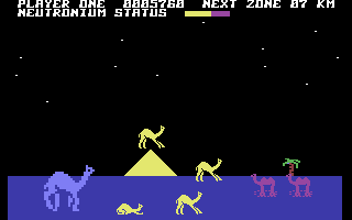 Revenge of the Mutant Camels - C64 gameplay
