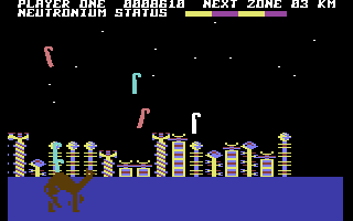 Revenge of the Mutant Camels - C64 gameplay
