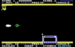 Sheep in Space - C64 gameplay